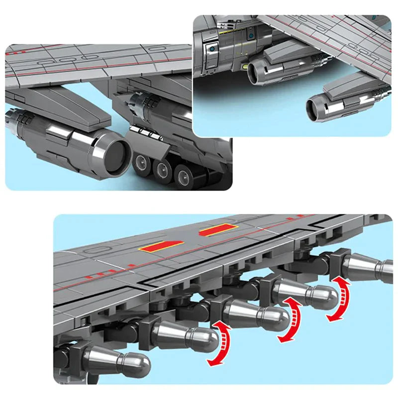 Avion Cargo Y-20 1253 pièces