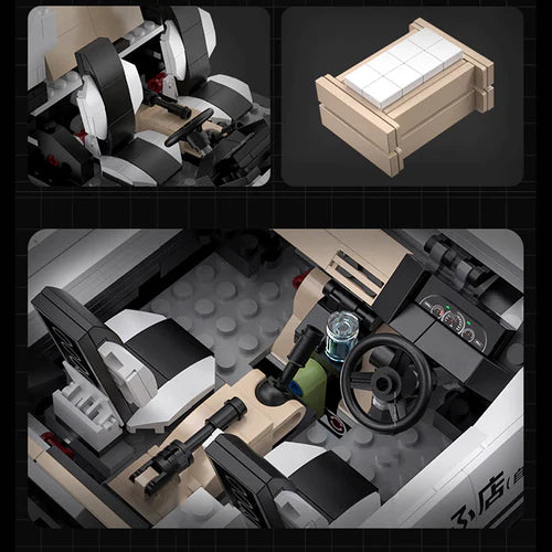 Initial D AE86 Télécommandée 1233 pièces