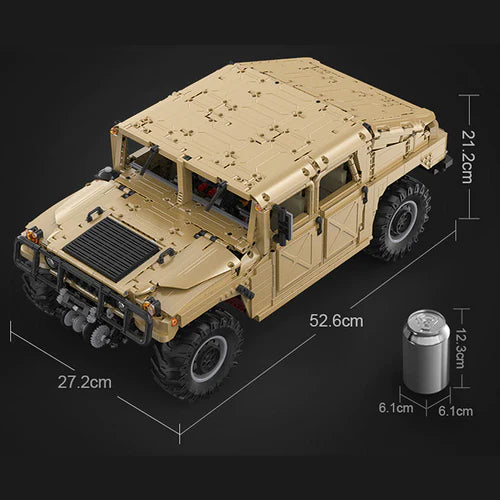 Humvee Militaire Télécommandé 3934 pièces