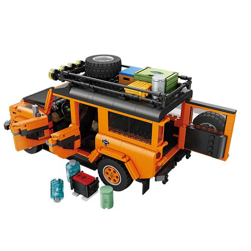 Véhicule Tout-Terrain Britannique Vintage 1268 pièces