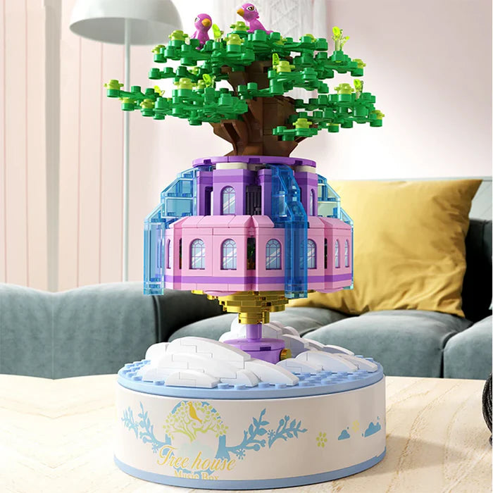 Boîte à musique "City in the Sky" 457 pièces - AlloBrick