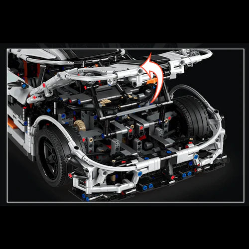 Hypercar Suédoise 3064 pièces