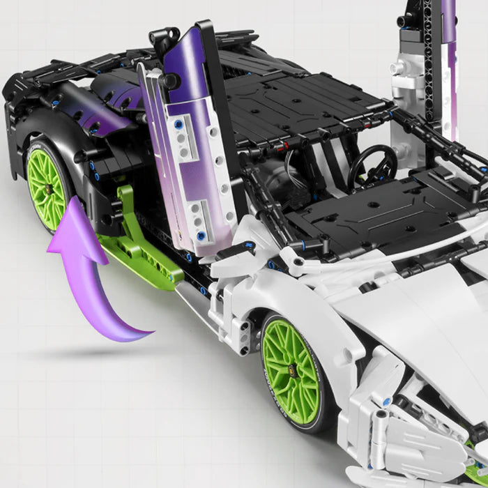 Voiture de Course Italienne Télécommandée 2126 pièces