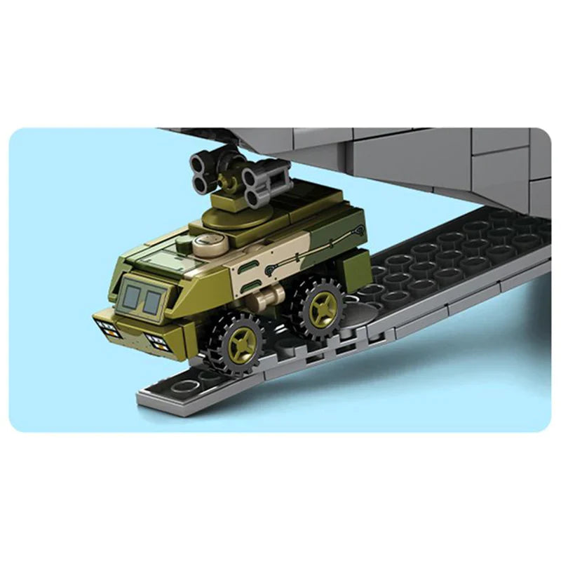 Avion Cargo Y-20 1253 pièces