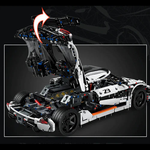 Hypercar Suédoise 3064 pièces