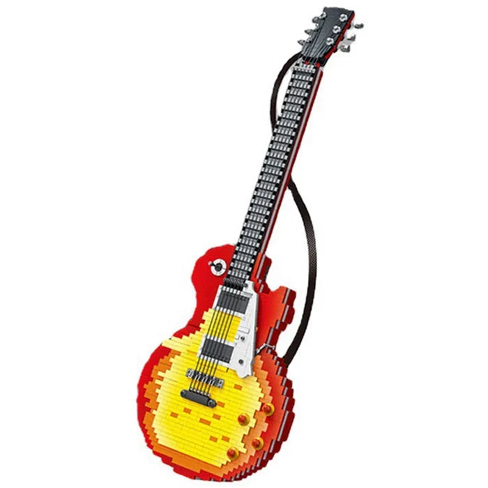 Guitare électrique Échelle 1:1 2501 pièces - AlloBrick