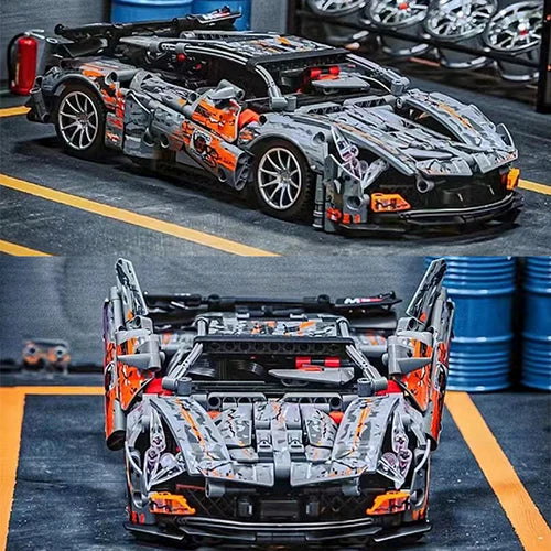 Hypercar britannique télécommandée 1142 pièces