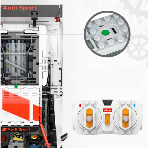 Audi R8 LMS GT3 Télécommandée 3300 pièces