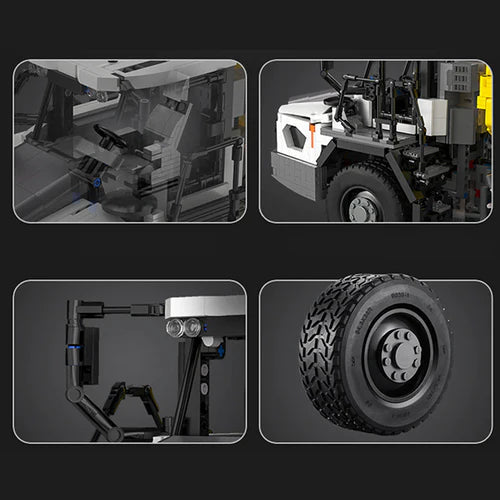 Camion à Benne Basculante Articulé 3066 pièces