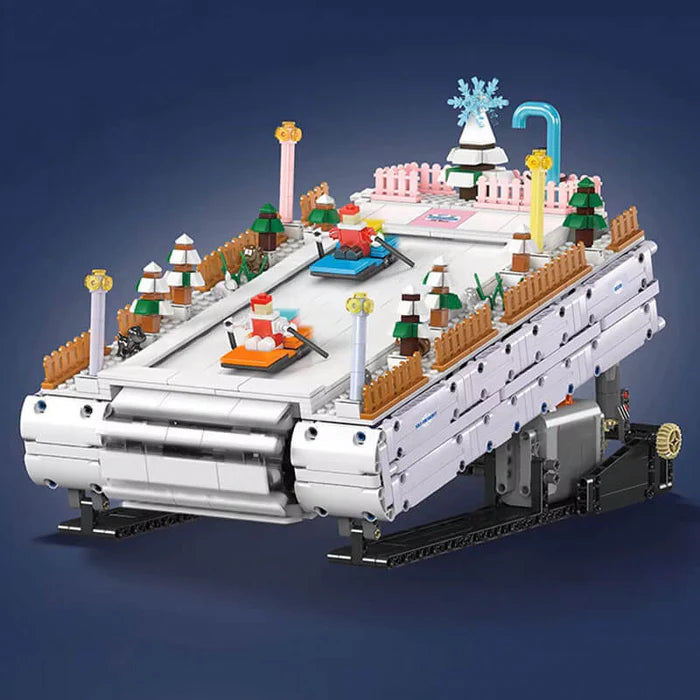 Station de ski motorisée 2180 pièces - AlloBrick