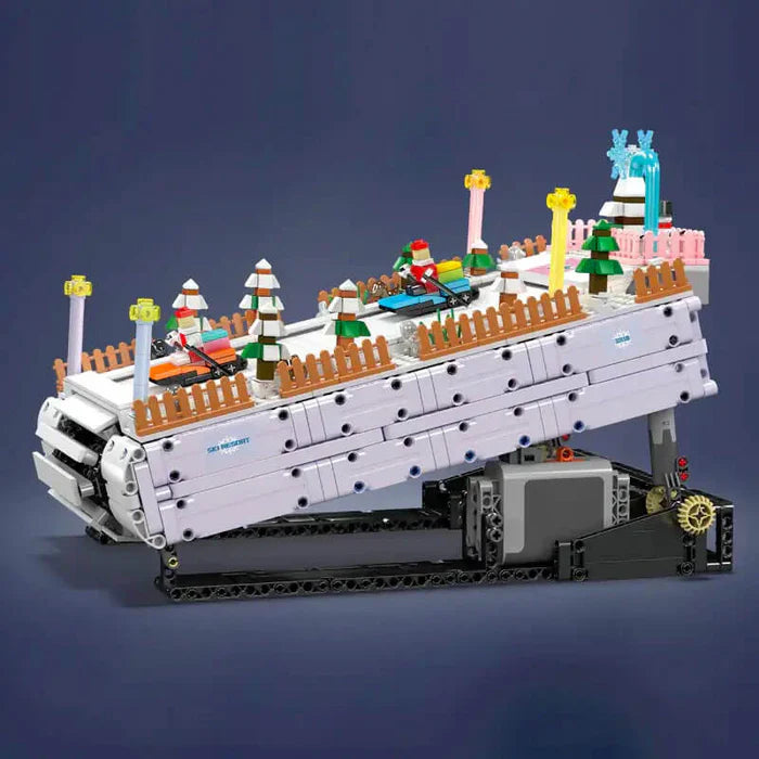 Station de ski motorisée 2180 pièces - AlloBrick