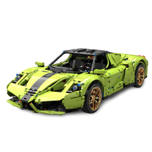 Voiture de Sport Italienne Jaune 2790 pièces