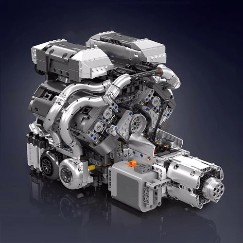 Moteur Hypercar W16 Motorisé avec Boîte de Vitesses 2023 pièces