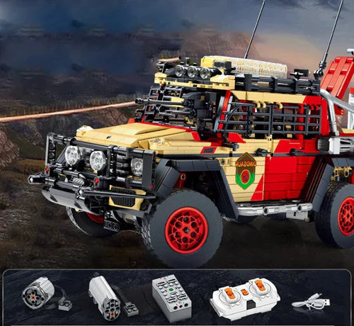 4x4 Jurassic Parc Télécommandé à 6 Roues 2452 pièces