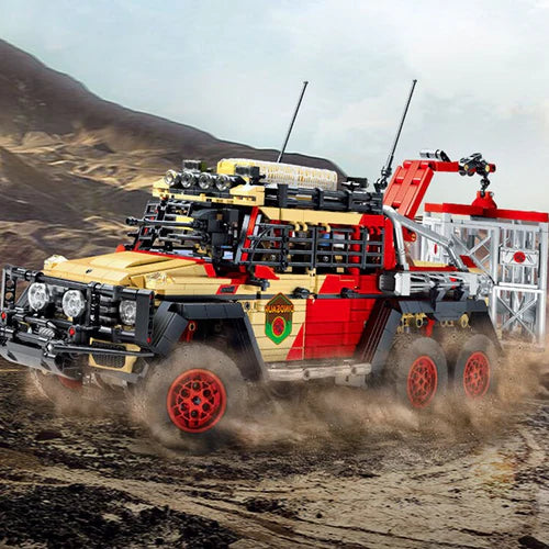 4x4 Jurassic Parc Télécommandé à 6 Roues 2452 pièces