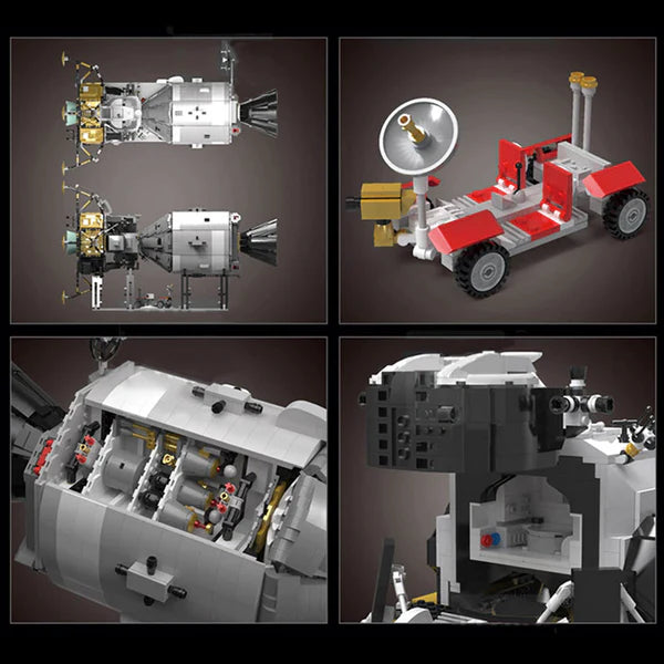 Vaisseau Spatial Apollo 7011 pièces