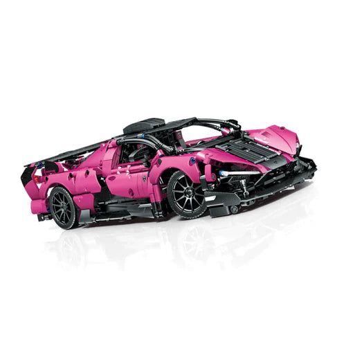 Voiture De Sport Rose Télécommandée 1316 pièces