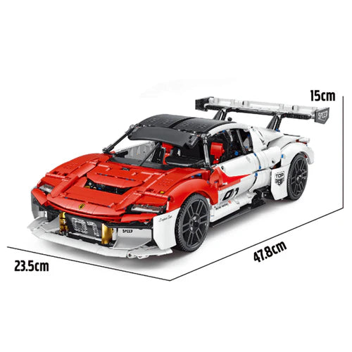 Voiture de Course GT Allemande Télécommandée 2458 pièces