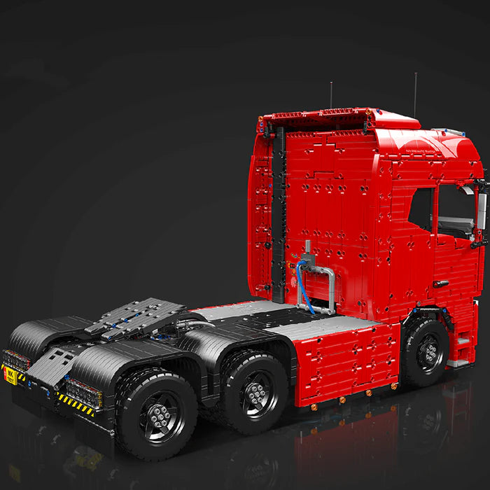 Camion XXL Télécommandé Rouge avec Remorque 8006 pièces