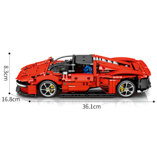 Hypercar Italienne Télécommandée 1482 pièces