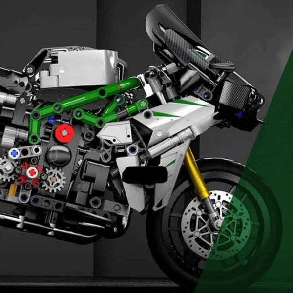 Moto The Green One 864 pièces