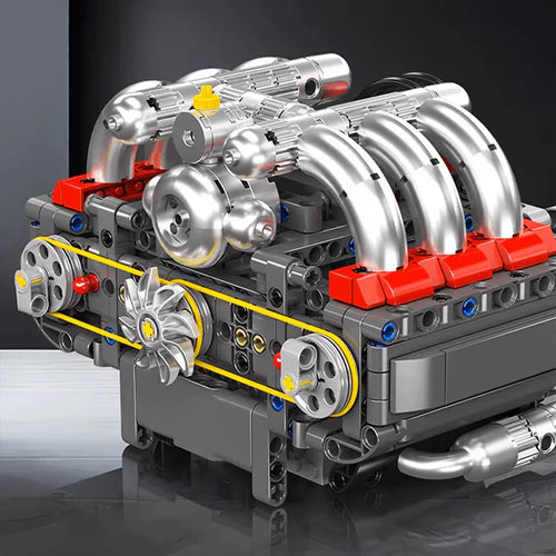 Moteur Flat 6 Motorisé 608 pièces