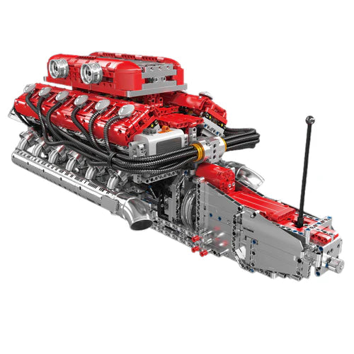 Moteur V12 avec Boîte de Vitesses 3471 pièces