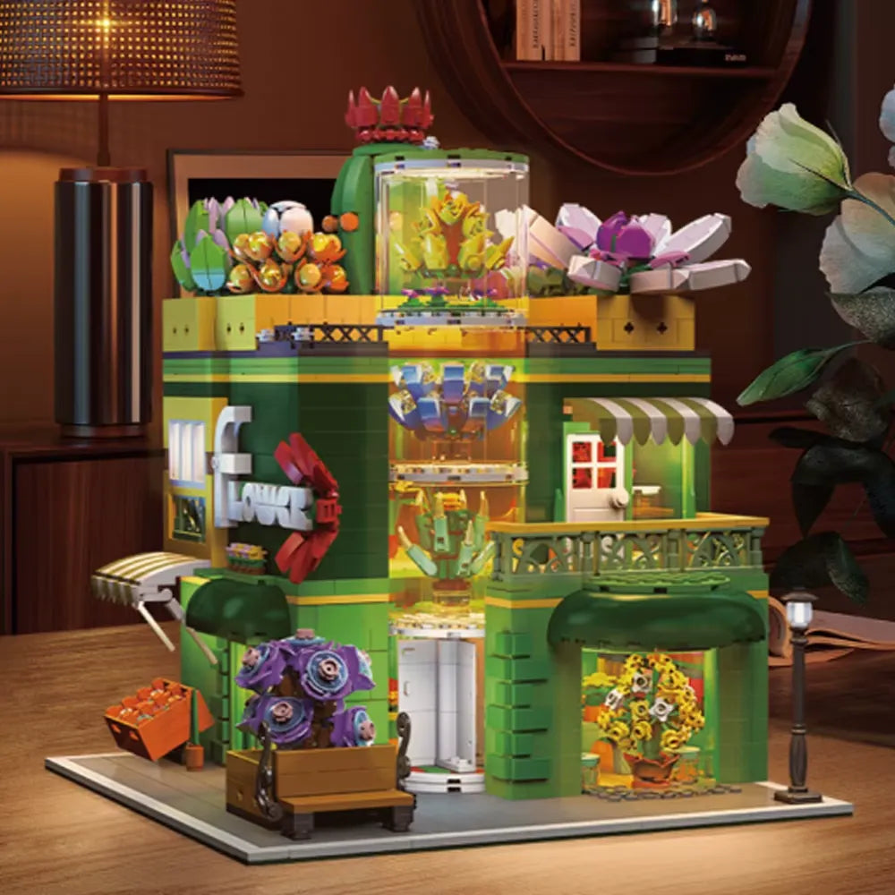 Boutique de fleurs 2290 pièces - AlloBrick