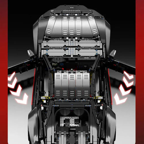 Voiture de Course Fast Saga 4398 pièces