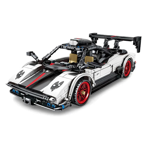 Hypercar Blanche 608 pièces