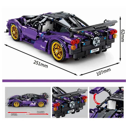 Hypercar Italienne 464 pièces