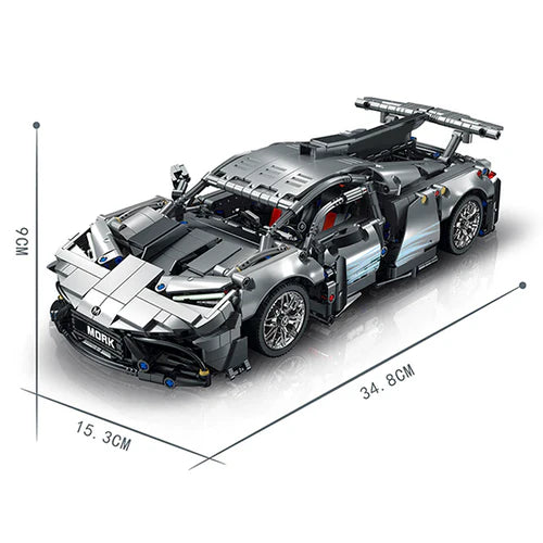 Voiture de Sport Édition Black Satin  1391 pièces