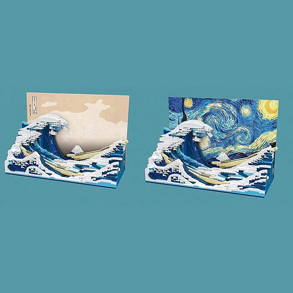 La Grande Vague de Kanagawa 1829 pièces - AlloBrick