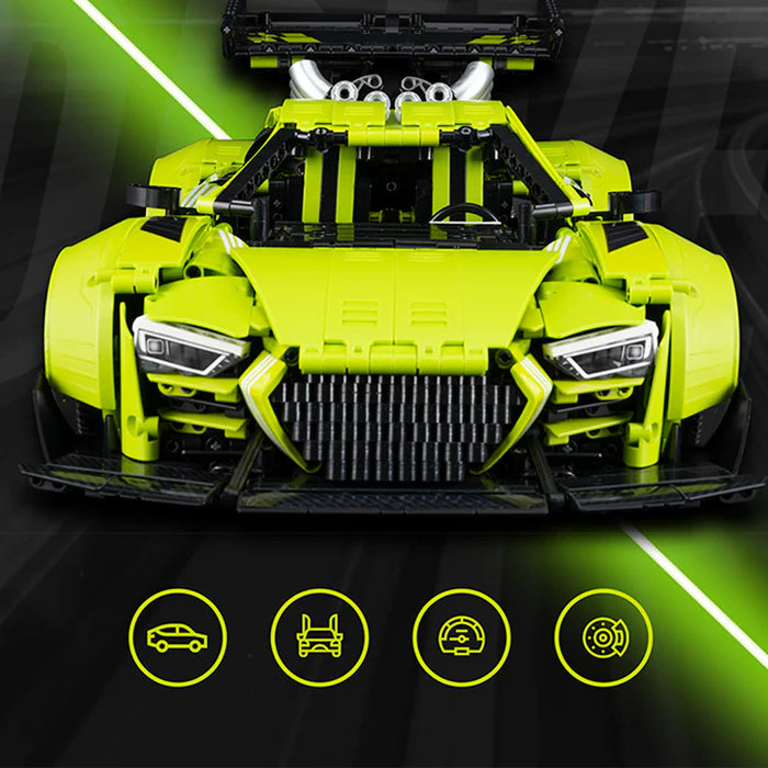 Voiture de Piste V10 2640 pièces