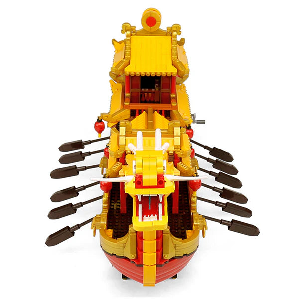 Navire Le Dragon Cantonais 3524 pièces