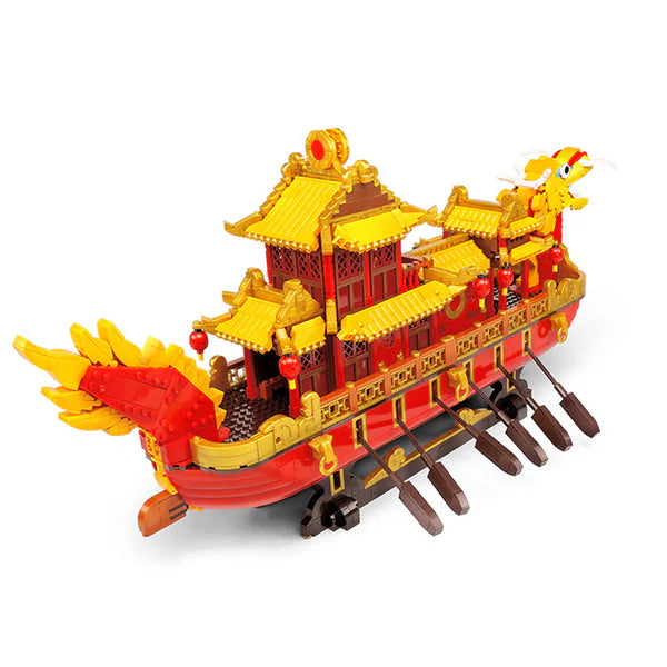 Navire Le Dragon Cantonais 3524 pièces