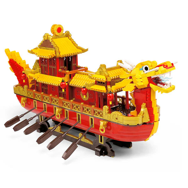 Navire Le Dragon Cantonais 3524 pièces